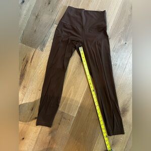 Lululemon ribbed Brown Leggings